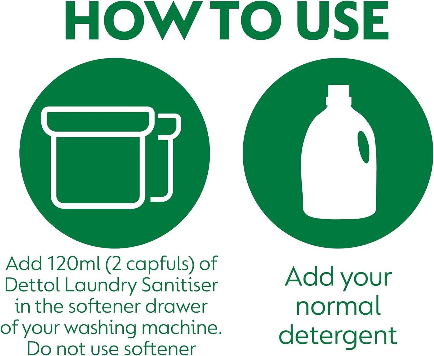 Dettol Antibacterial Laundry Lavander Sanitiser Cleanser Additive