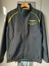 Aston Martin Racing Jacket Team Softshell Navy Blue Mans NEW Size Small RRP £120