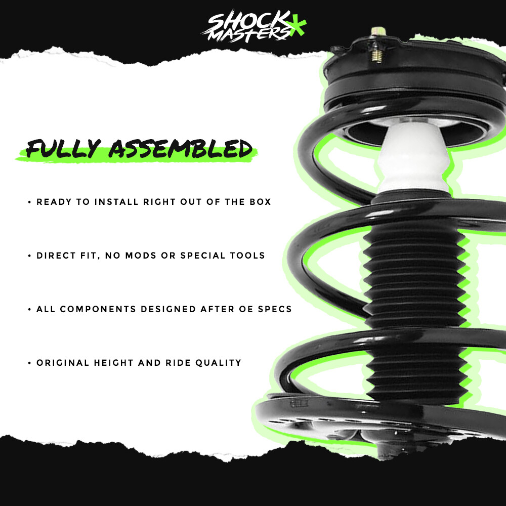 Front Strut Coil Spring Shock Assembly for 1996 1997 1998 1999 2000 Honda Civic Front Strut Coil Spring Shock Assembly for 1996 1997 1998 1999 2000 Honda Civic