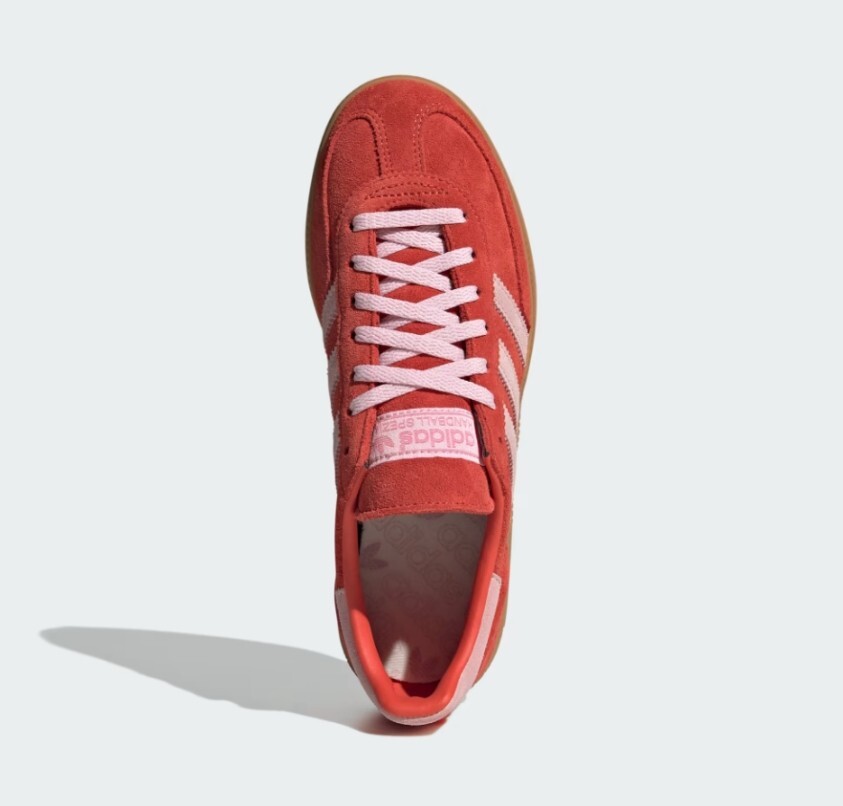 New Adidas Women's Handball Spezial Shoes - Bright Red/ Pink (IE5894) image 2