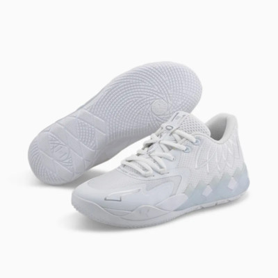 ぴょんページ　①メルエム LaMelo Ball x Puma MB.02 (Be You/ Purple Glimmer/ Safety