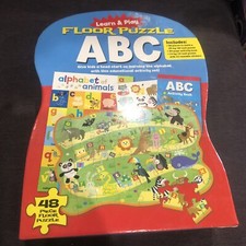 Learn and Play - Floor Puzzle ABC : Give Kids a Head Start on Learning the...