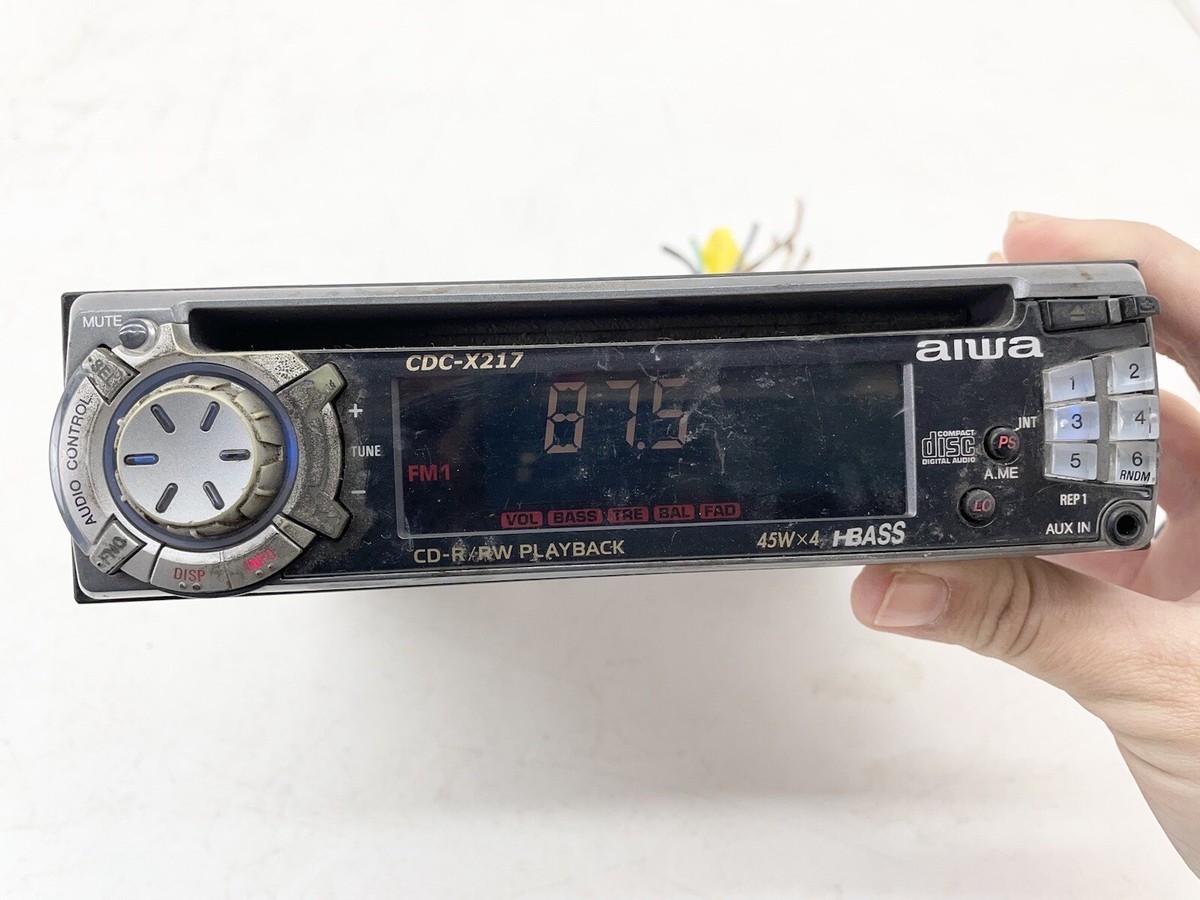 Aiwa CDC-X217YU CD Player Car Stereo CDC-X217YU READ! | eBay