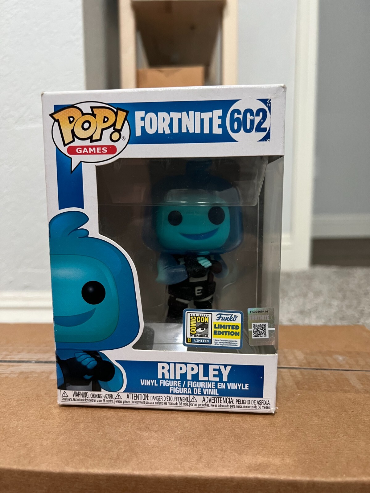 En Oferta Funko Pop! Figura De Vinilo En Caja De Juegos Fortnite Rippley Comic Con Limited #602