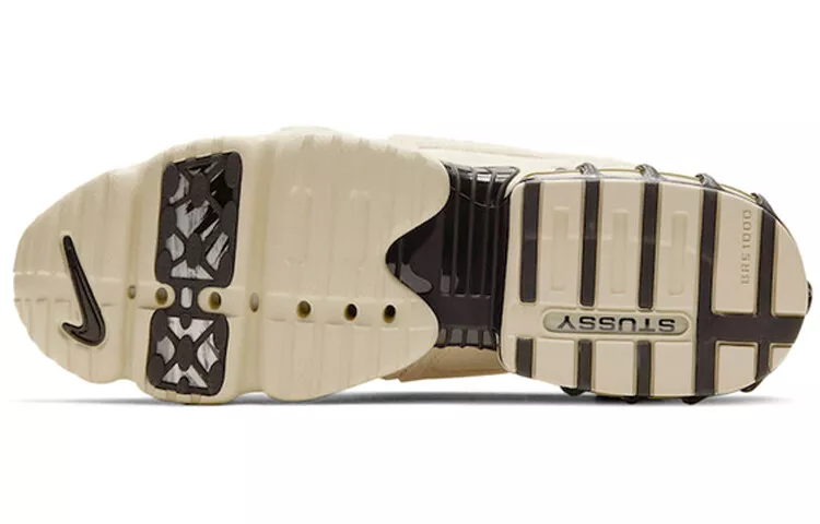 Nike Air Zoom Spiridon Cage x Stussy Fossil CQ5486-200 Men's Size