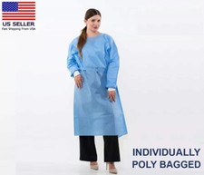 Disposable Medical Isolation Gowns AAMI Level 3 New Size MEDIUM 10/20/50
