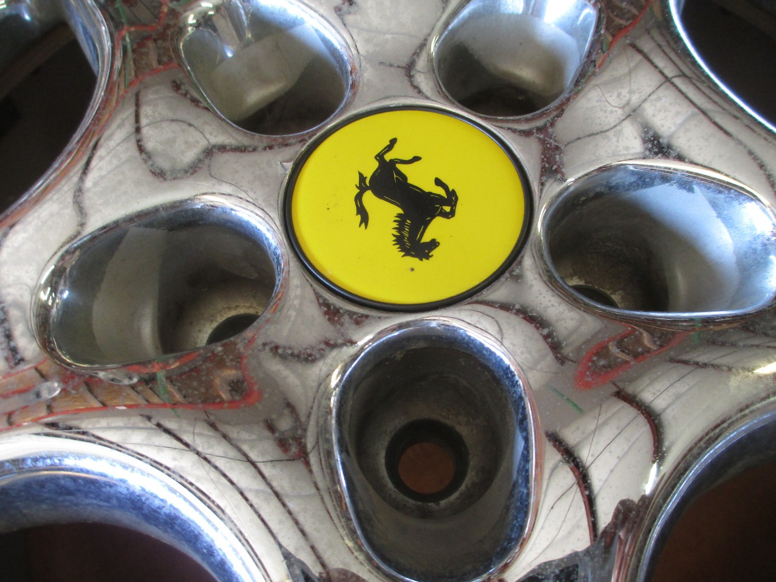 Ferrari 512 TR , Rear Wheel / Rim ( 3 piece modular)  # 149553
