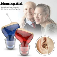 Hearing Aids With A10 Batteries Pair In Ear for Seniors Personal Sound Amplifier