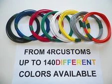 8 AUTOMOTIVE  WIRES 18 GAUGE  GXL WIRE COLORS  10' EACH COLOR + CHOICES