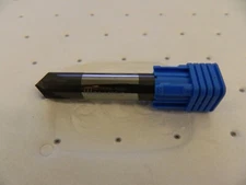 Chamfer Mill: 4 Flutes, Solid Carbide 64-1425-C