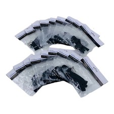 18 Count Horizontal Resealable Badge Holder with 36" Black J-Hook Lanyard