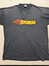 Y2K Vintage Russell Athletics Seattle Storm Gear #31 Henley Collar Black XL Rare