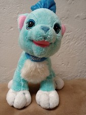 "Jazz" Unique Cat Plush Animal Alley ToysRus Teal Cat With Bow And Collar. Sassy