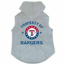 TEXAS RANGERS DOG CAT PREMIUM BUTTON UP HOODIE SWEATSHIRT CHOOSE SIZE