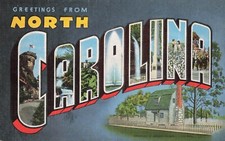 Postcard Greetings from North Carolina, Andrew Johnson Home VTG VPC03.