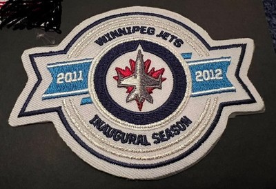 Winnipeg Jets 2011-2012 Inaugural Season ￼Hockey Patch National Emblem