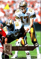 Jim Everett 1995 Pinnacle Club Collection #85 New Orleans Saints