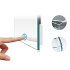 Makeup Area LED Smart Switch 12V Touch Switch Supports Mirror ABS Material