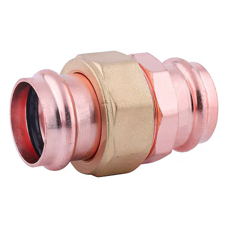 Zoro Select 816Z83 Strt, Brass;Copper, Press-Fit11/2", 11/2",  816Z83