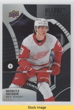 2021-22 Upper Deck Allure Rookies Black Rainbow Moritz Seider #130 READ 0i6