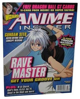 Wizard Anime Insider Juni / Juli 2004 Magazin Buch #14 - (Rave Master Cover)