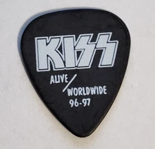 KISS 1996 Alive Worldwide concert tour Ace Frehley signature  Guitar Pick