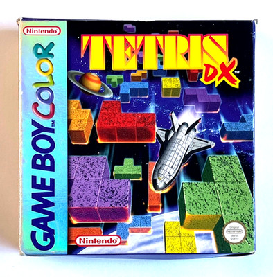NINTENDO GAMEBOY COLOR TETRIS DX SPIEL & OVP/INLAY (GETESTET/FUNKTIONSTÜCHTIG)