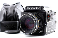 MINT w/ Case Mamiya M645 1000S Camera Waist Level finder 80mm f2.8 Lens JAPAN
