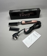 Haarbürste Keramik Presse Bart Heißkamm Glätteisen schnelles Aufheizen einfache Anwendung 210C