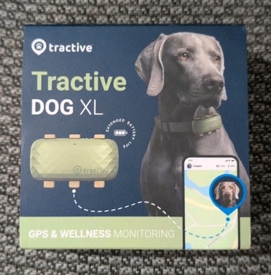 Open Box - Tractive Dog XL Smart GPS & Wellness Monitoring Device 