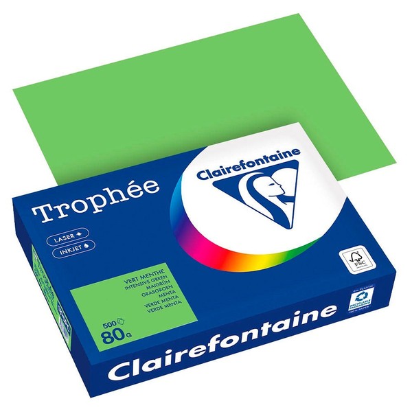 Clairefontaine Kopierpapier TrophéE MaigrüN DIN A4 80 G/Qm 500 Blatt-image