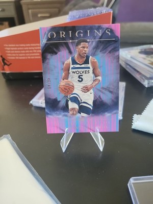 2024-25 Panini Origins - Anthony Edwards #8 Neon Stripes /49