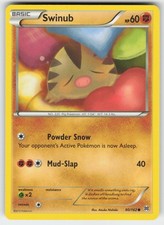 Swinub 80/162 Common BREAKthrough Pokemon Lightly Played
