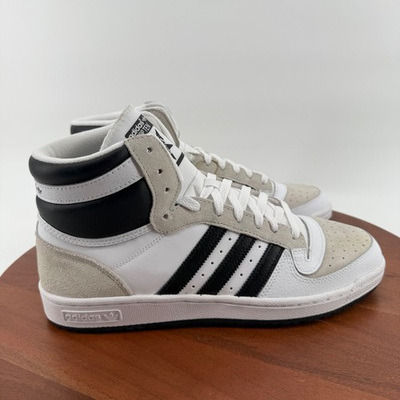 #ad Adidas Top Ten RB Mens High Top Sneakers White Black Grey GX0741 Size 11 NEW $99.99