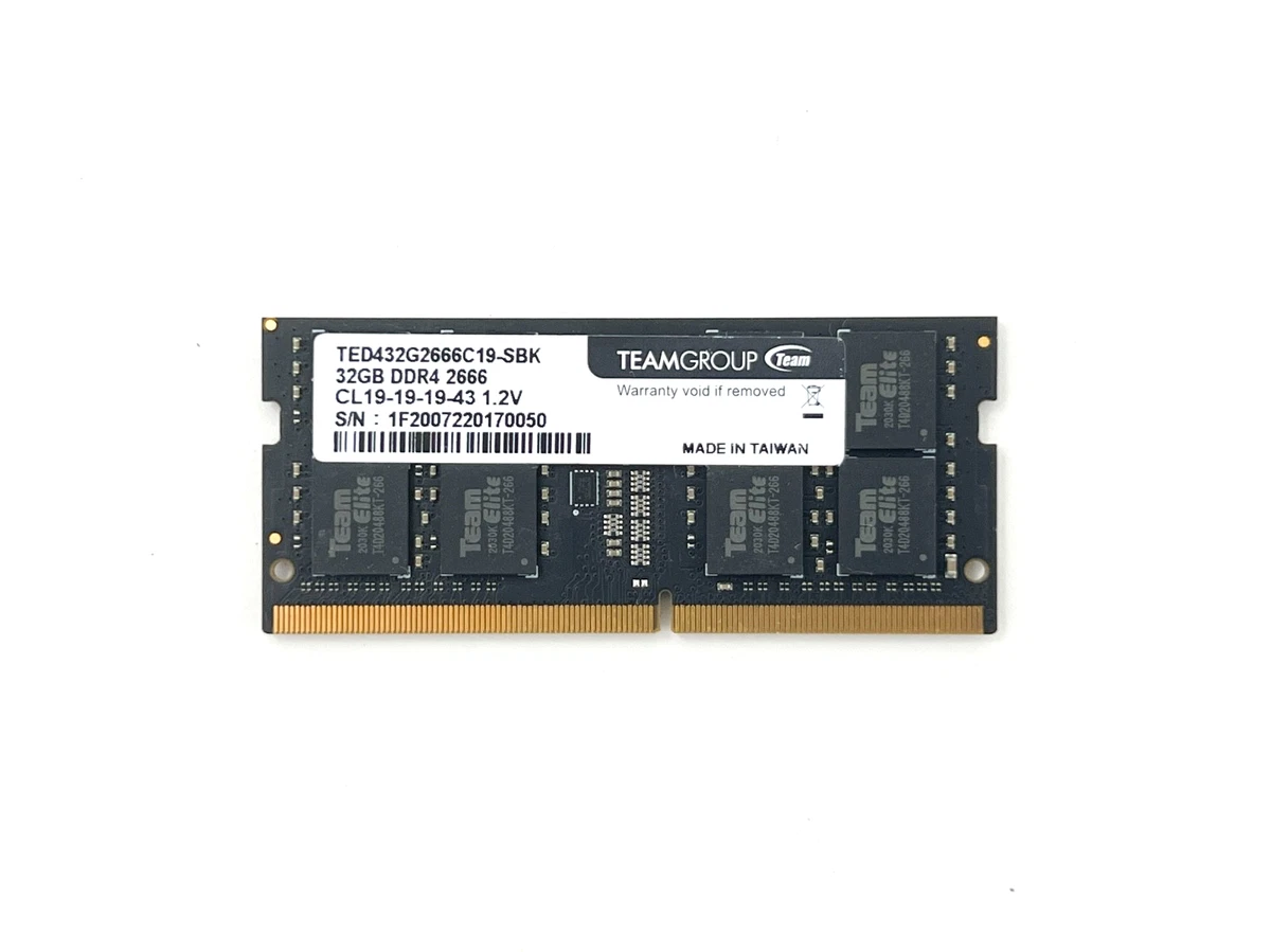 Team Group PC4-21300 (DDR4-2666) Bus Speed DDR4 SDRAM Memory (RAM
