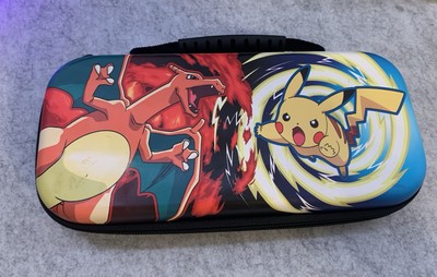 Nintendo Switch Carrying Case Pokémon Charizard/Pikachu- Holds Switch ...