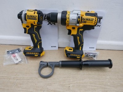 DeWALT DCD999 18V KOMBIHAMMER BOHRHAMMER + DCF850 SCHLAGSCHRAUBER BLANKE GERÄTE