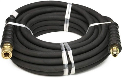 #ad Schieffer 4000 PSI 3 8quot; x 50 FT 1 Wire Rubber Pressure Washer Hose with Couplers $67.99