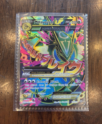 Pokémon M Rayquaza EX Mega Evolution Ultra Rare Holo Full Art 105/108