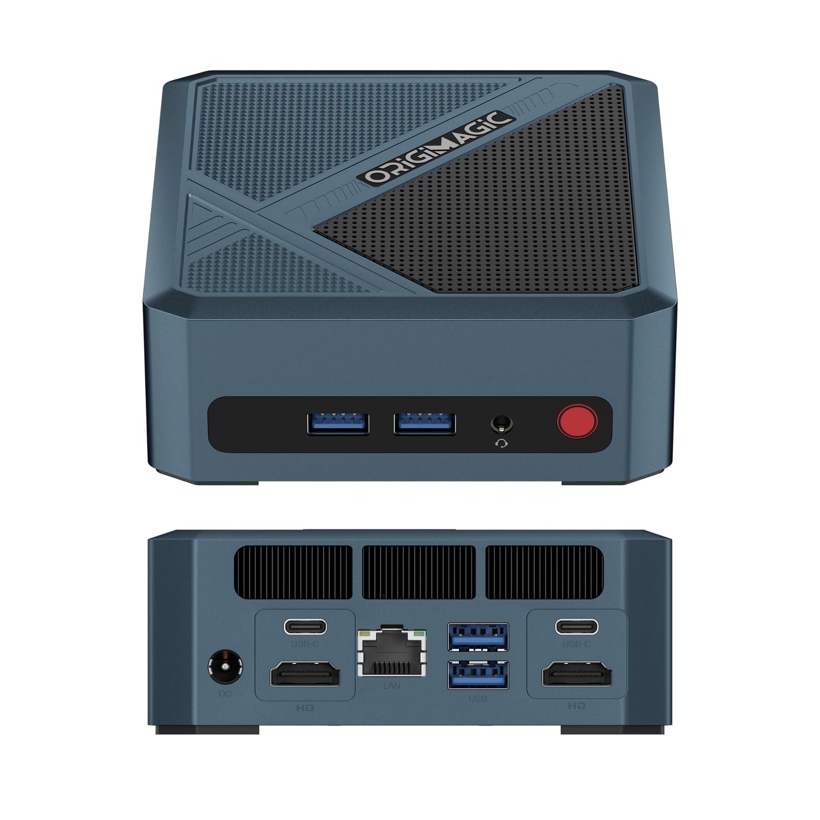 origimagic N1 Lite Mini PC,con Ryzen 7 5700U(fino a 4,3GHz),16G RAM (D7p)