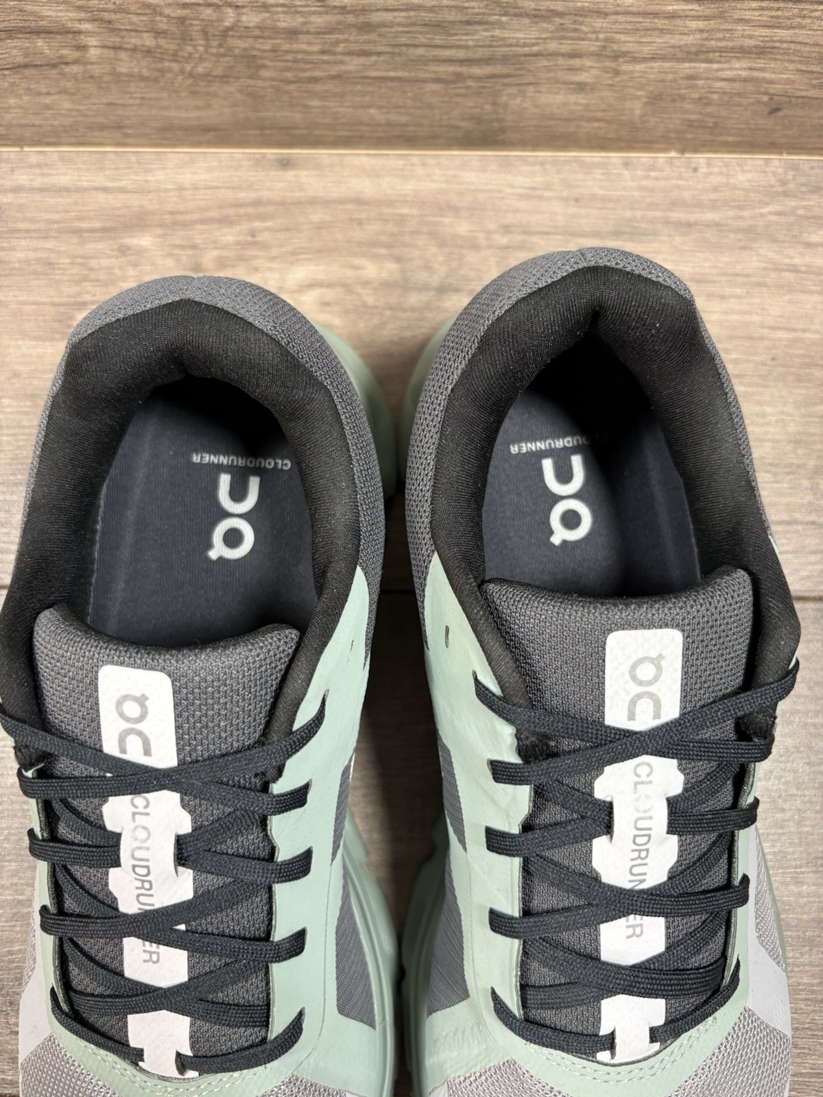 On Cloud Cloudrunner Gray Running Shoes Sneakers … - image 5