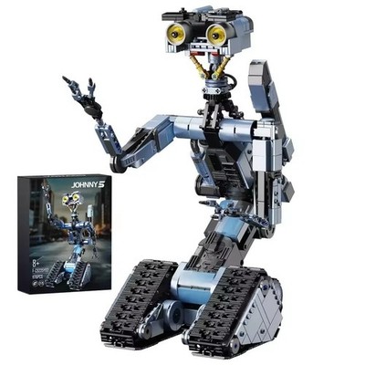 Shorts Circuit Johnny 5 Roboter Baustein Set 1176 Teile Steine mit Motor