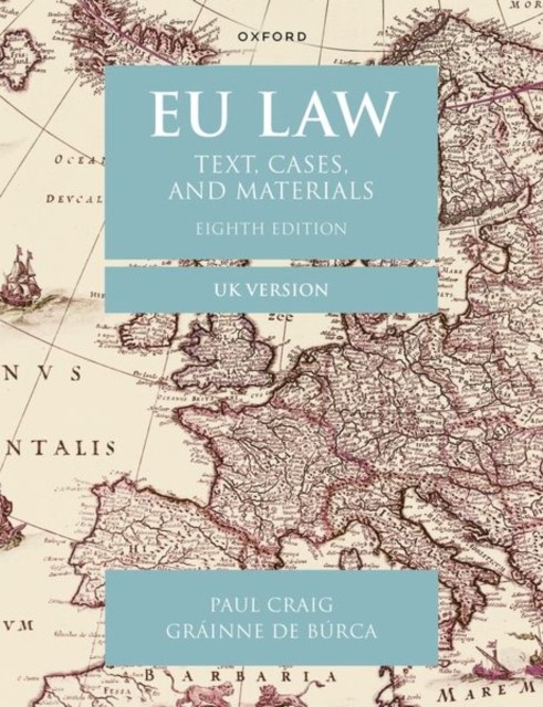 EU Law by Grainne  de Burca (Paperback Book)