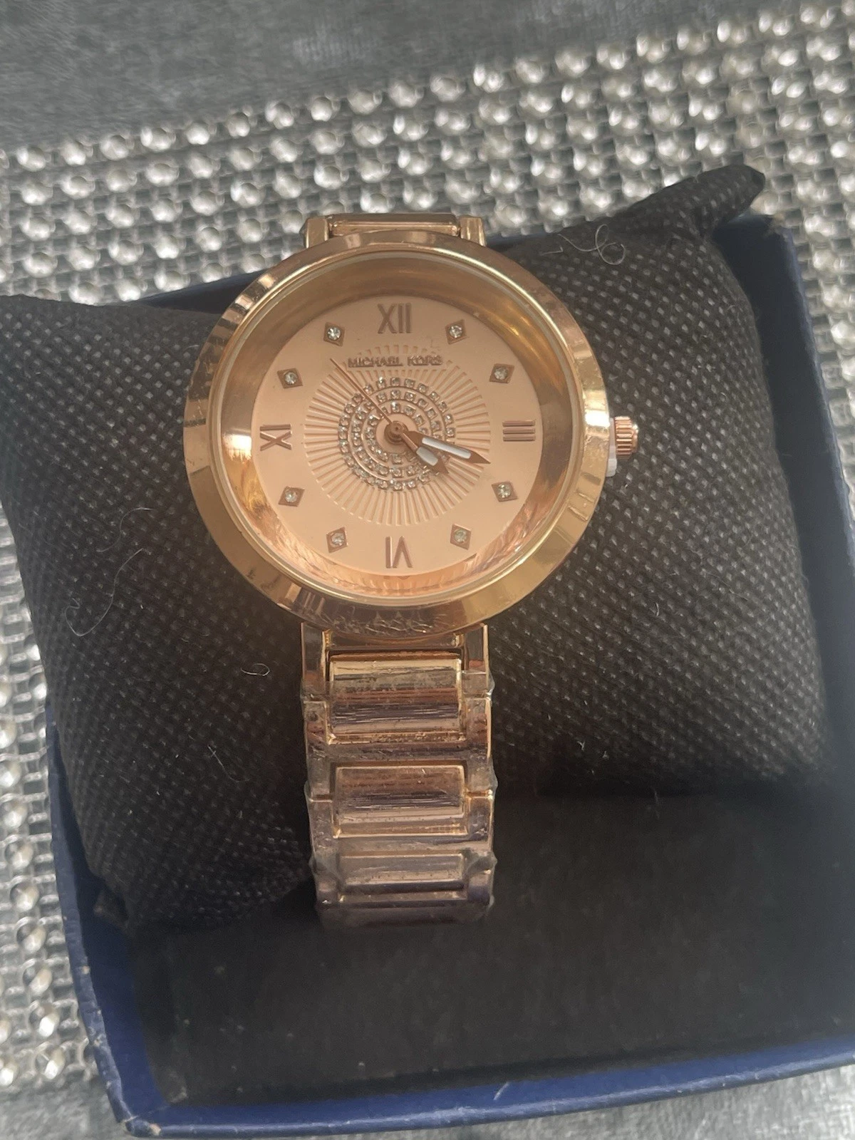 Orologio da donna casual Michael Kors Ru in acciaio inox oro rosa