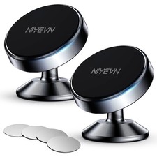 2 Pack Magnetic Phone Holder for Car,  Strong Magnet  Magnetic Phone Holder...
