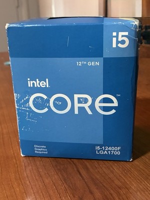 Intel Core i5-12400F 12th Gen Processor LGA1700 6-Core 18MB 2.50GHz With Fan