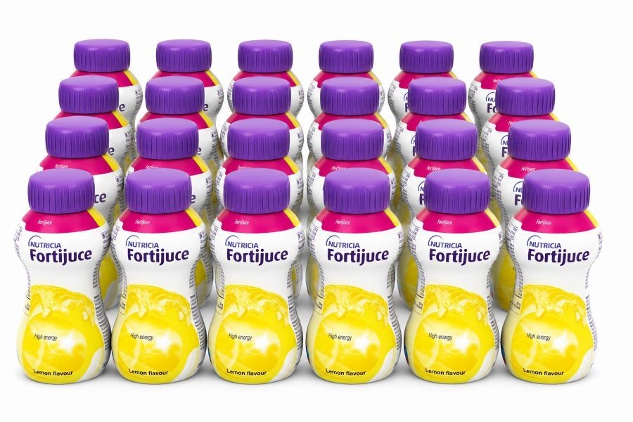 Nutricia 24X Fortijuice/Fortijuce Lemon High Energy Juice Supplement 200Ml Bottle - Image 3