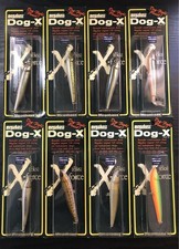Megabass DOGX Sliding Model Lure Set 8 Colors Rare Old Package Fishing Bait