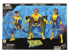 Marvel Legends X-Men 60th Anniversary Figure 3 Pack Gambit Banshee Psylocke Set