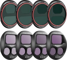Freewell All Day ND/PL Filter Kit for DJI Mavic 4 Pro Drone, 8-Pack